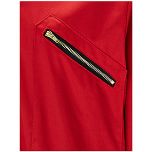 Arco Essentials Red Zip-Up Overalls