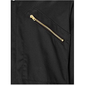 Arco Essentials Black Zip-Up Overalls