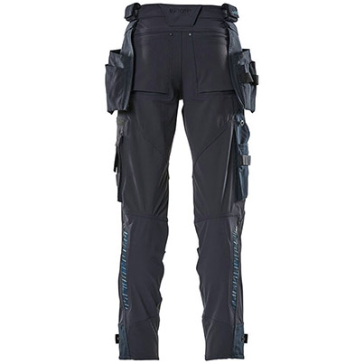 MASCOT ADVANCED 17031 Men’s Navy Trousers with Holster Pockets