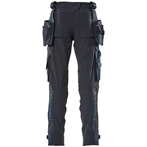 MASCOT ADVANCED 17031 Men’s Navy Trousers with Holster Pockets