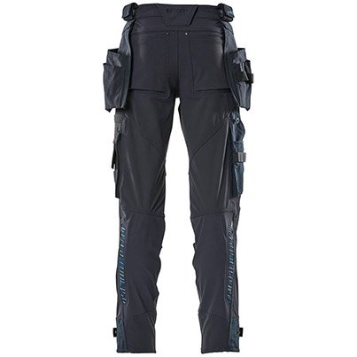MASCOT ADVANCED 17031 Men’s Navy Trousers with Holster Pockets