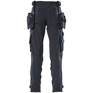MASCOT ADVANCED 17031 Men’s Navy Trousers with Holster Pockets