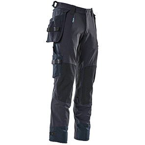 MASCOT ADVANCED 17031 Men’s Navy Trousers with Holster Pockets
