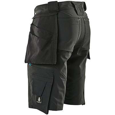 MASCOT ADVANCED 17149 Men’s Black Work Shorts