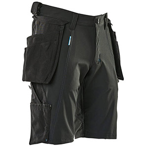MASCOT ADVANCED 17149 Men’s Black Work Shorts