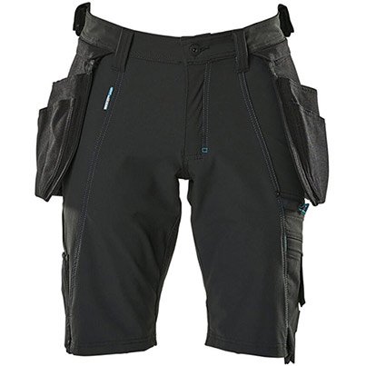 MASCOT ADVANCED 17149 Men’s Black Work Shorts