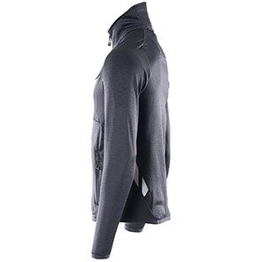 MASCOT ACCELERATE 18103 Men’s Navy Zip-Up Fleece Sweatshirt