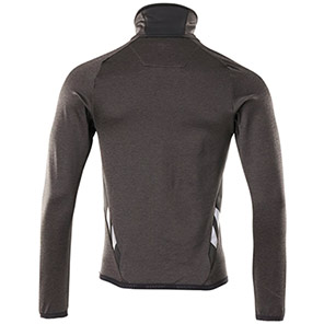 MASCOT ACCELERATE 18103 Men’s Anthracite Grey/Black Zip-Up Fleece Sweatshirt