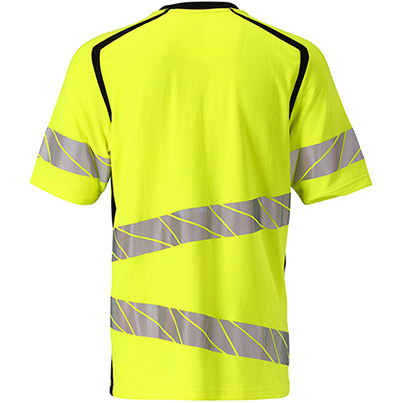MASCOT ACCELERATE SAFE 19082 Men’s Yellow/Black Hi-Vis T-Shirt