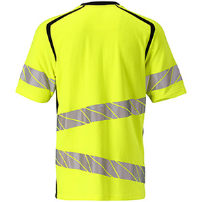 MASCOT ACCELERATE SAFE 19082 Men’s Yellow/Black Hi-Vis T-Shirt