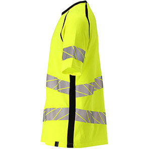 MASCOT ACCELERATE SAFE 19082 Men’s Yellow/Black Hi-Vis T-Shirt
