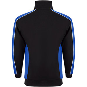 ØRN Avocet 1288 Men’s Black/Royal Blue Quarter-Zip Sweatshirt