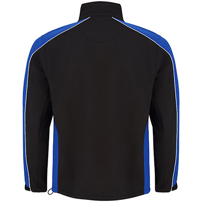 ØRN Avocet 4288 Black/Royal Blue Softshell Jacket