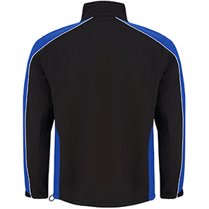 ØRN Avocet 4288 Black/Royal Blue Softshell Jacket