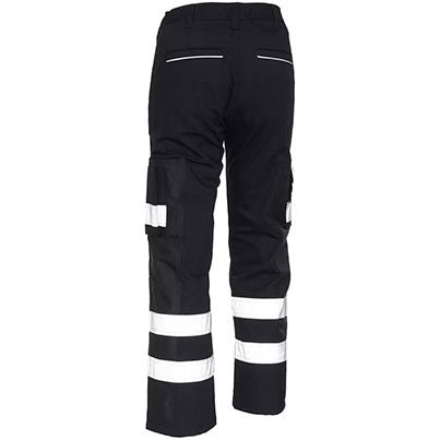 ØRN Vulture Men’s Black Work Trousers with Reflective Tape