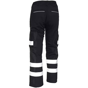 ØRN Vulture Men’s Black Work Trousers with Reflective Tape
