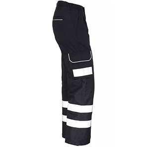 ØRN Vulture Men’s Black Work Trousers with Reflective Tape