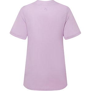 Alsico NLN1 Womenis Lilac Notch-Neck Tunic