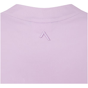 Alsico NLN1 Womenis Lilac Notch-Neck Tunic