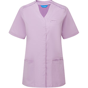 Alsico NLN1 Lds NotchNeckTunic Lilac 4XL