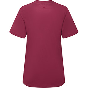 Alsico NLN1 Womenis Garnet Notch-Neck Tunic