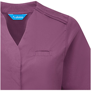 Alsico NLN1 Womenis Dusk Notch-Neck Tunic