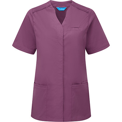 Alsico NLN1 Womenis Dusk Notch-Neck Tunic