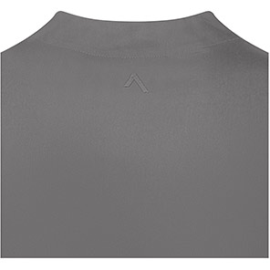 Alsico NMN1 Menis Charcoal Notch-Neck Tunic