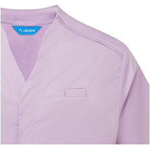 Alsico NMN1 Menis Lilac Notch-Neck Tunic