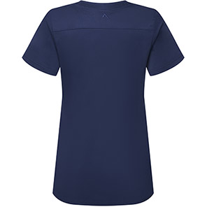 Alsico NVF1 Womenis Navy V-Neck Scrub Tunic