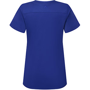 Alsico NVF1 Womenis Royal Blue V-Neck Scrub Tunic