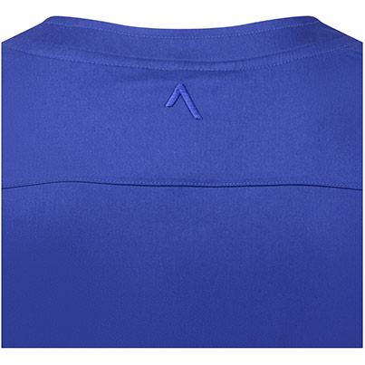 Alsico NVU1 Unisex Royal Blue V-Neck Scrub Tunic