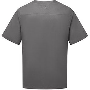 Alsico NVU1 Unisex Charcoal V-Neck Scrub Tunic
