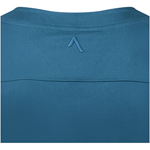 Alsico NVU1 Unisex Caribbean Blue V-Neck Scrub Tunic