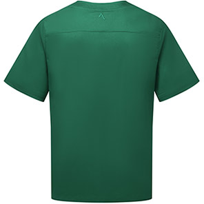 Alsico NVU1 Unisex Bottle Green V-Neck Scrub Tunic
