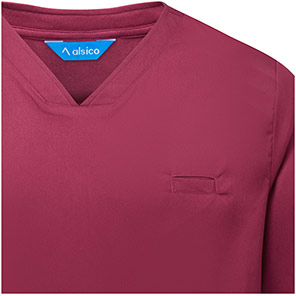 Alsico NVU1 Unisex Garent V-Neck Scrub Tunic