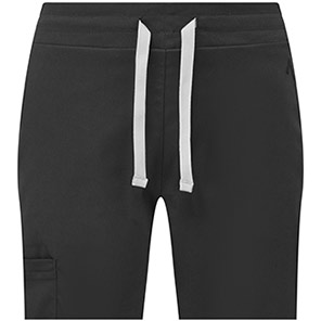 Alsico NFS1 Women's Black Cargo Scrub Trousers Short
