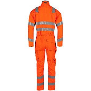 Sioen Hunor 218U Orange Hi-Vis Arc-Flash Overalls