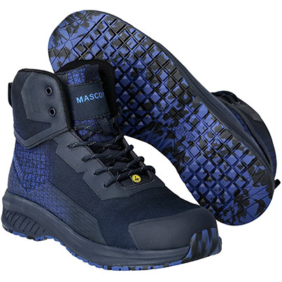 MASCOT FOOTWEAR ACCELERATE F1503 Navy/Azure Blue S3S Safety Boots