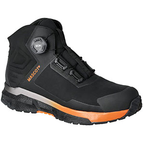 MASCOT FOOTWEAR CUSTOMIZED F1680 Black/Orange BOA S3S Safety Trainers 13