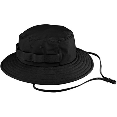 Beechfield B790R Outdoor Adventure Black Sun Hat