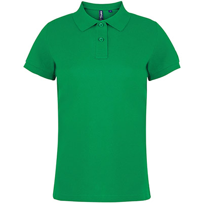 Asquith & Fox AQ020 Women’s Kelly Green Polo Shirt