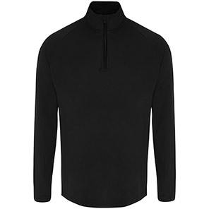 TriDri TR110 Men’s Black Quarter-Zip Jumper 3XL