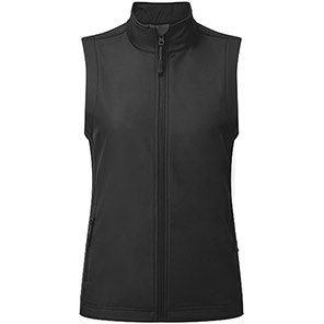 Premier Windchecker PR816 Women’s Black Softshell Body Warmer 3XL