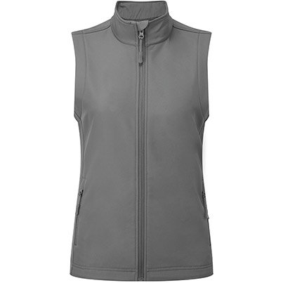 Premier Windchecker PR816 Women’s Dark Grey Softshell Bodywarmer