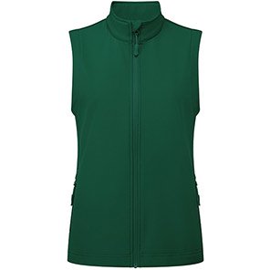Premier Windchecker PR816 Women’s Bottle Green Softshell Body Warmer 3XL