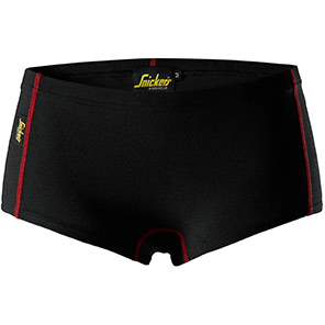 Snickers ProtecWork 9475 Women’s Black Flame-Retardant Hipster Briefs XS