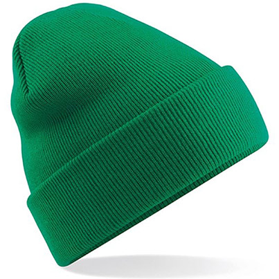 Beechfield Graphite Green Beanie Hat