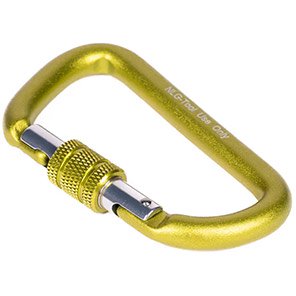 NLG Aluminium Screwgate Carabiner
