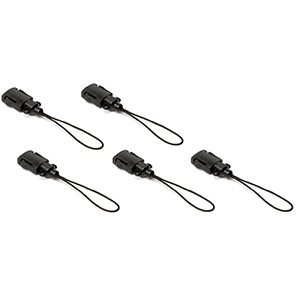 NLG Mini Coil Tool Lanyard Connectors (Pack of 5)